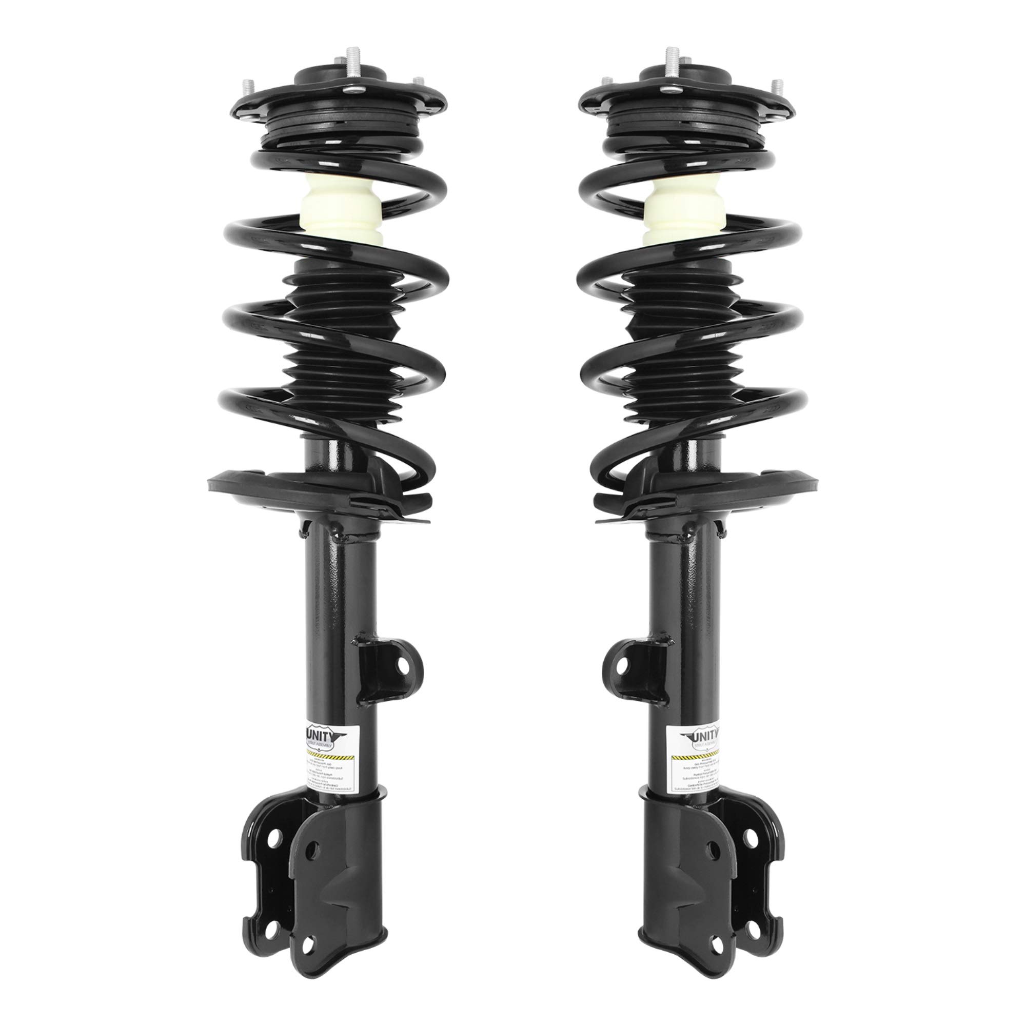 UNITY AUTOMOTIVE 2-11287-11288-001 Front 2 Wheel Complete Strut Assembly  Kit 2010-2012 Hyundai Santa Fe